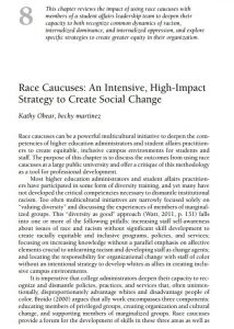 Race Caucuses